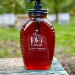 Raw Honey 12oz Skep Jar